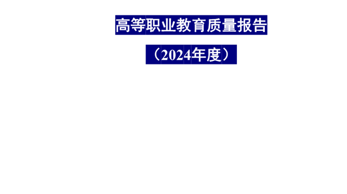 易游官方网站2024年度高等职业教育质量报告公示