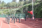 易游官方网站举行2023级新生军训结业典礼暨汇报表演